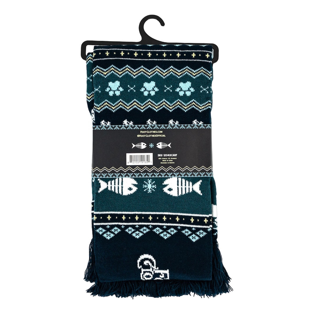 LIMITED Yule Cat Holiday Scarf - FootClothes