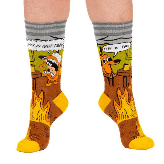 This is Fine Crew Sock Pack | 4 Pairs