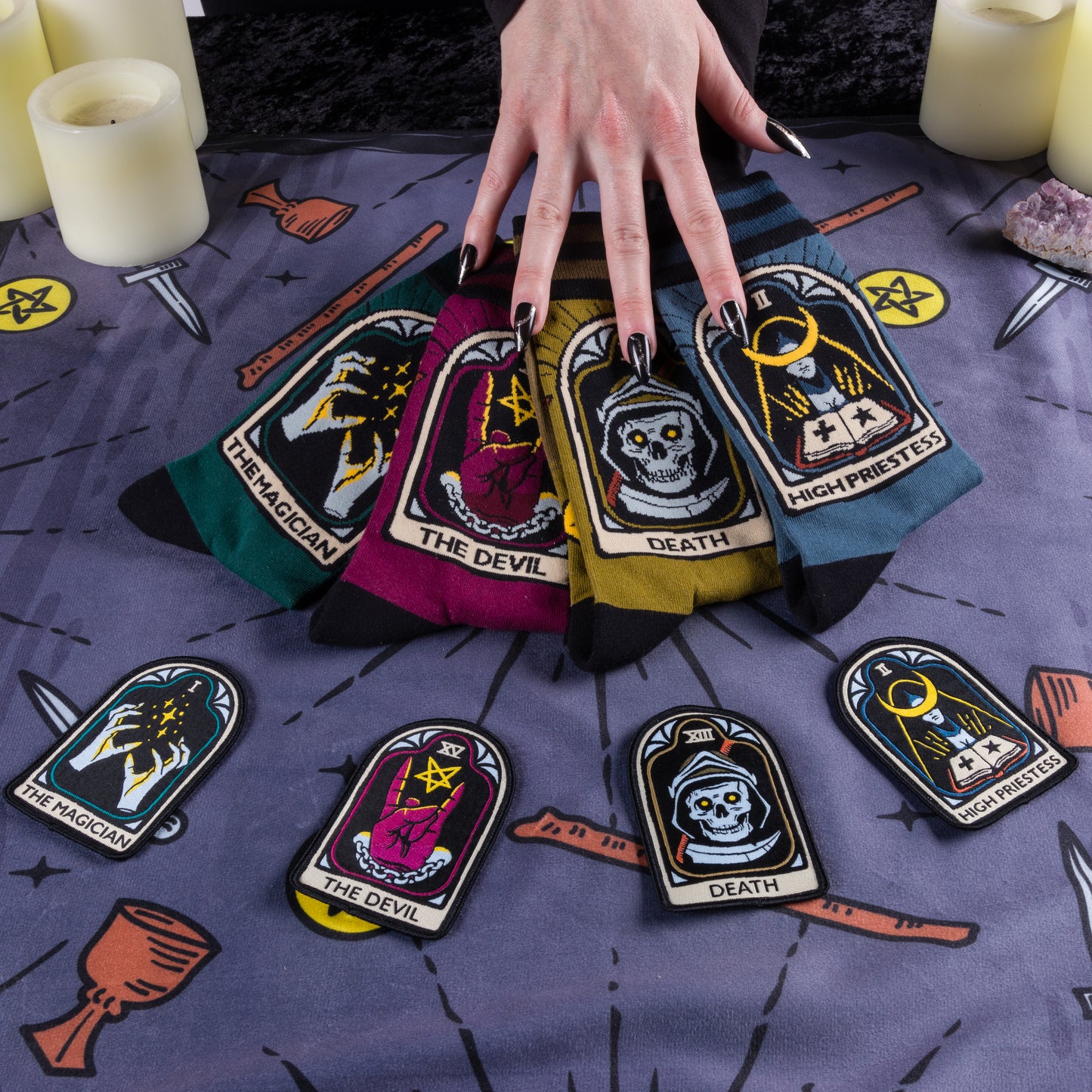 LIMITED Tarot Nouveau Iron-On Patch Pack - FootClothes