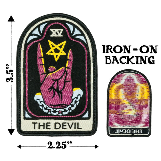LIMITED The Devil Tarot Nouveau Iron-On Patch