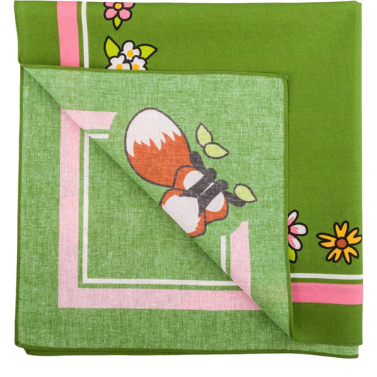 Floral Foxes Bandana