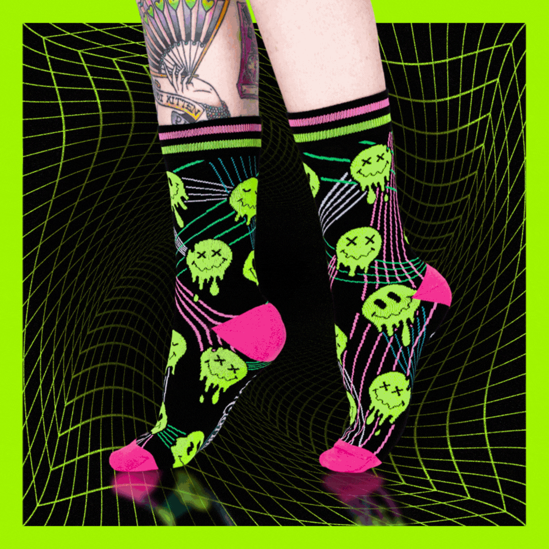 Rave Crew Sock Pack | 6 Designs