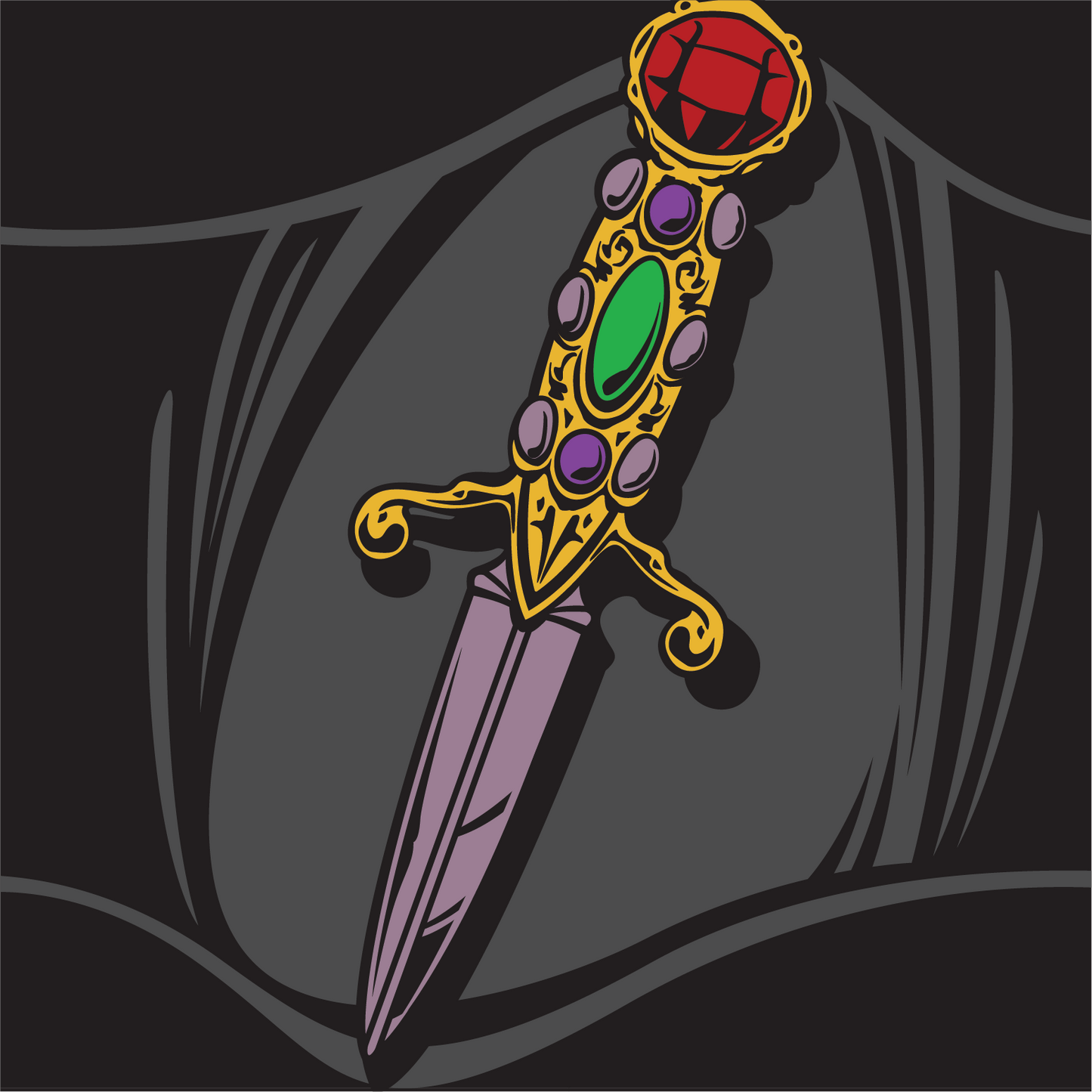 Elvira I Cut You Crew Socks