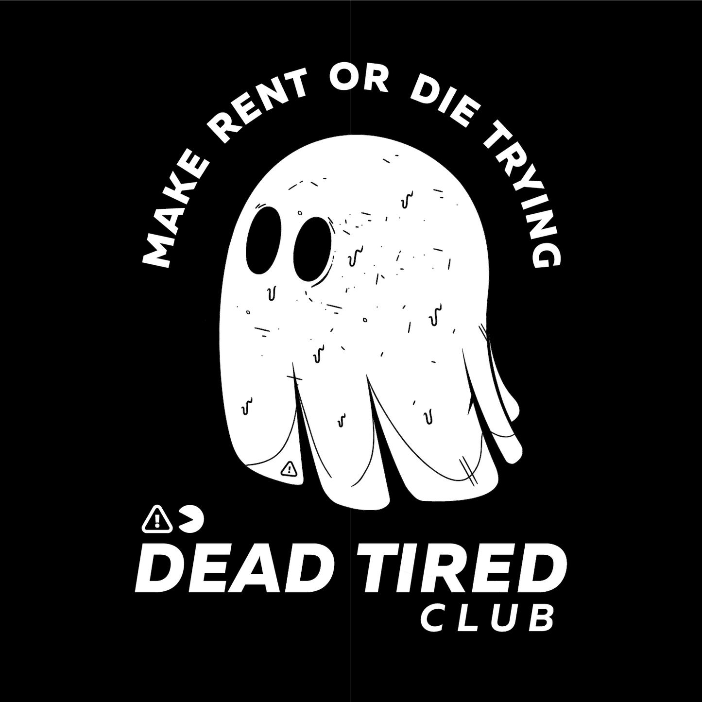 Dead Tired Crew Socks - FootClothes
