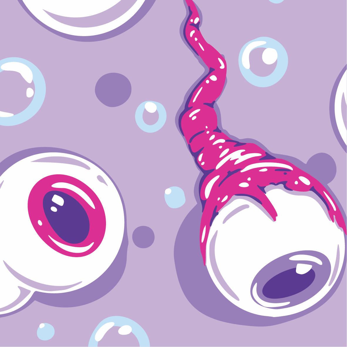 Peepers Eyeball Crew Socks