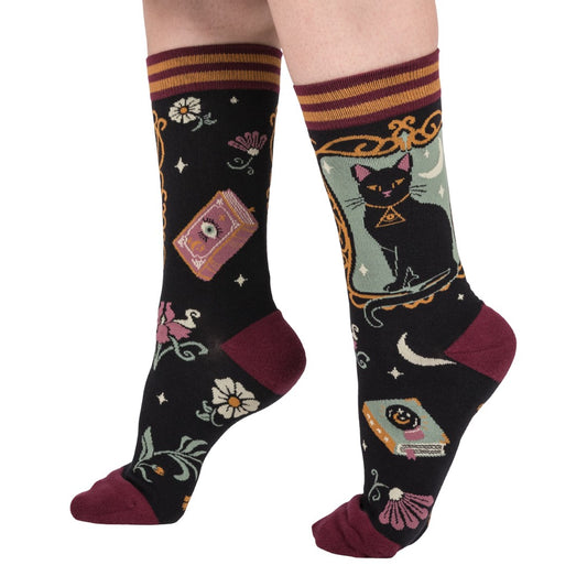 Duchess Shadowfloof's Mew World Order Crew Socks - FootClothes