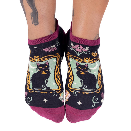 Duchess Shadowfloof's Mew World Ankle Socks - FootClothes