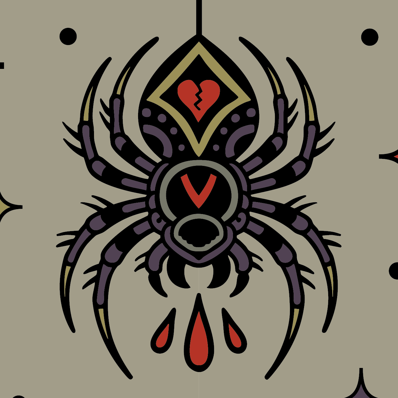 PREORDER Widow's Web Crew Socks