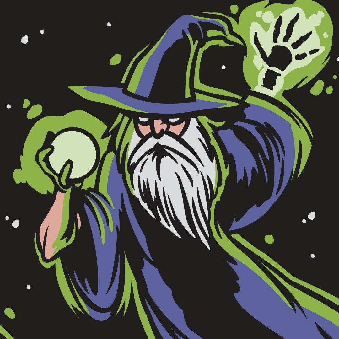 Wicked Wizardry Crew Socks - FootClothes