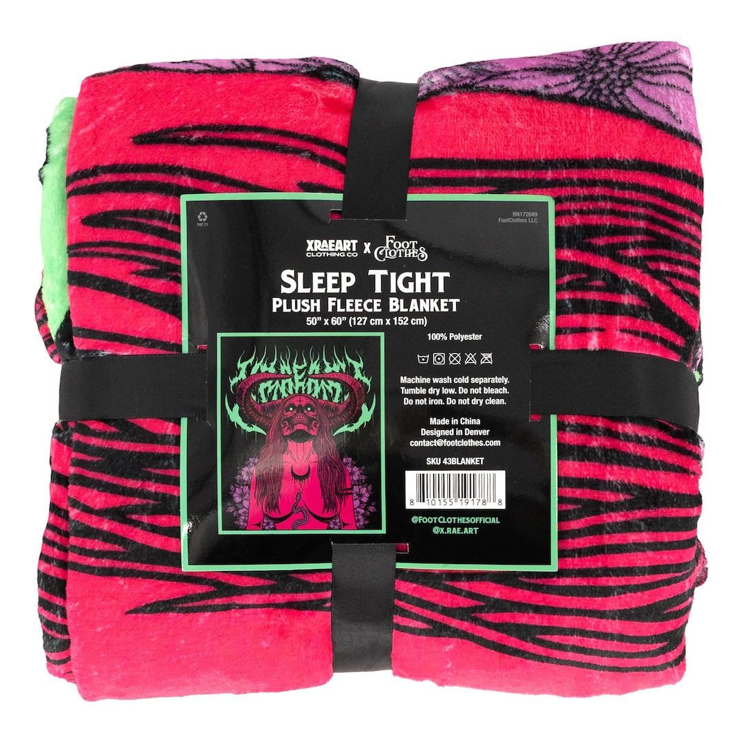 LIMITED XRAEART Sleep Tight Plush Blanket - FootClothes