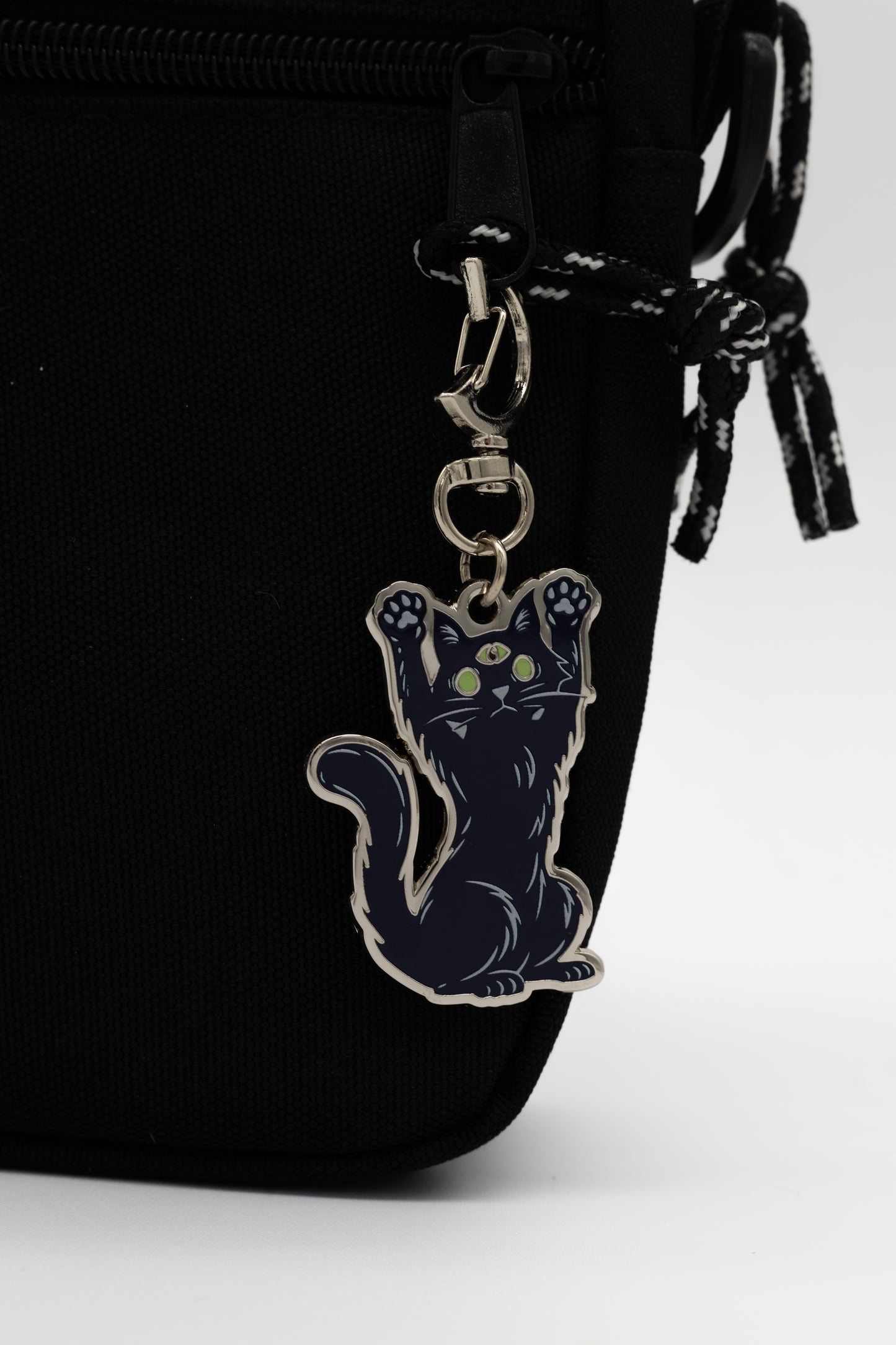 Scaredy Cat Keychain