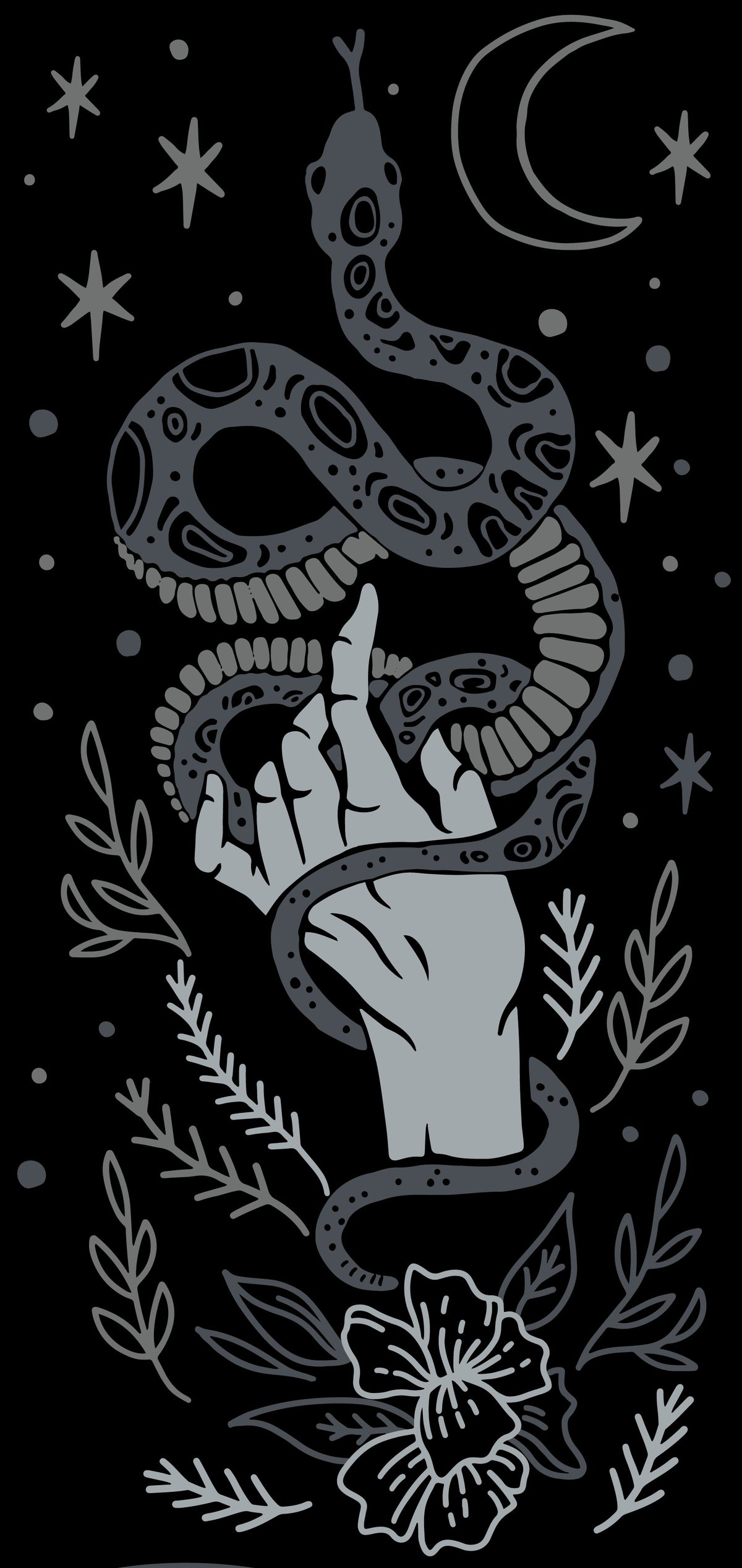 Serpentine Witch Knee Highs - FootClothes