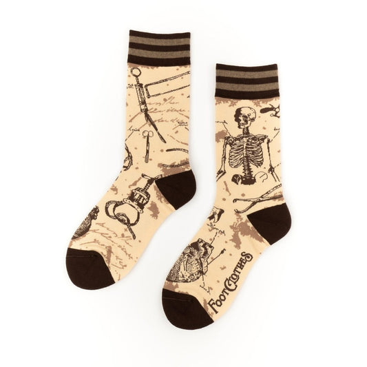 Antique Medical Crew Socks - FootClothes