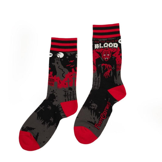 Dracula's Bloodlust Crew Socks - FootClothes