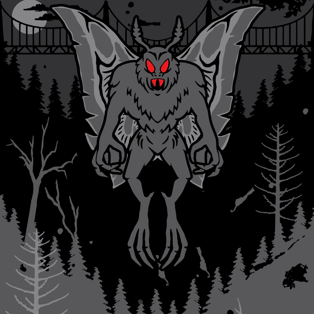 Mothman Crew Socks - FootClothes