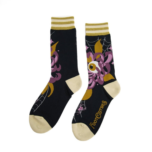 PREORDER Arachnid's Bloom Crew Socks - FootClothes