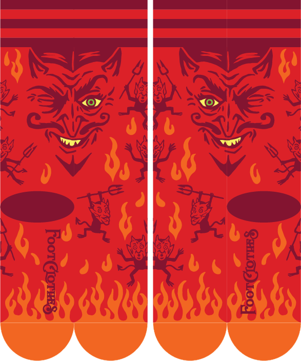 Vintage Devil Socks - FootClothes