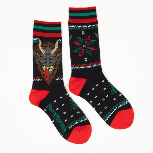 Krampus Sweater Crew Socks | FootClothes | Socks | 1201