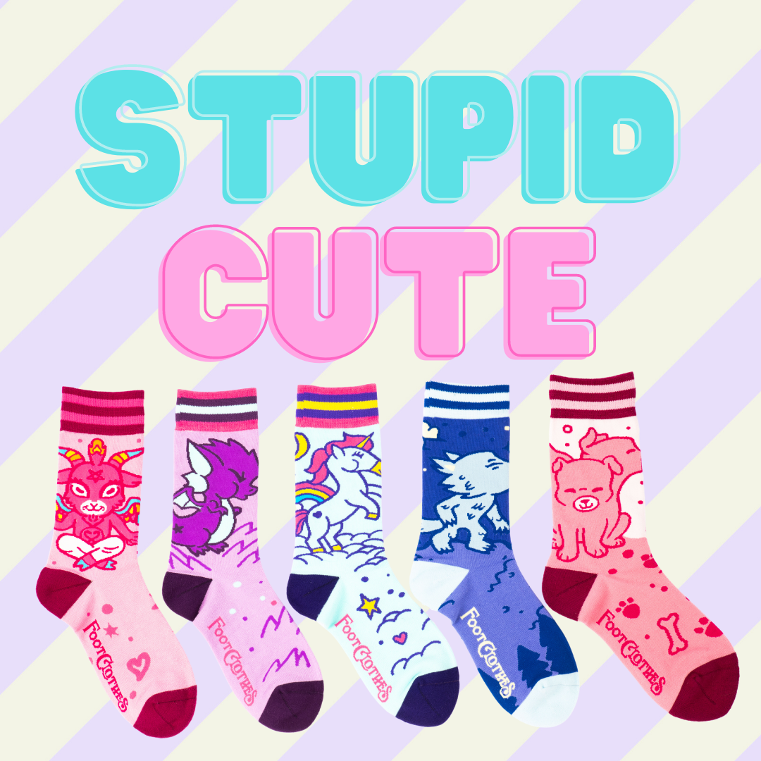Stupid Cute Mythical Creatures Line | FootClothes
