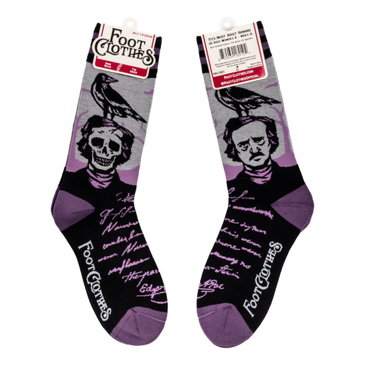 Nikola Tesla and Edgar Alan Poe Crew Sock Pack - FootClothes