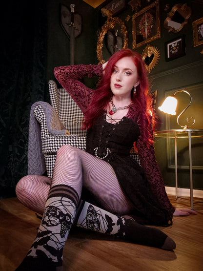 Death's Head Hawkmoth Crew Socks