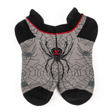 Load image into Gallery viewer, Black Widow Spider Ankle Socks - FootClothes
