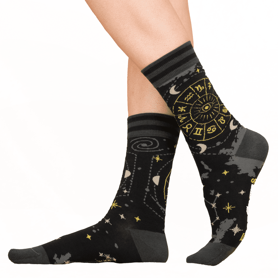 Astrology Crew Socks - FootClothes