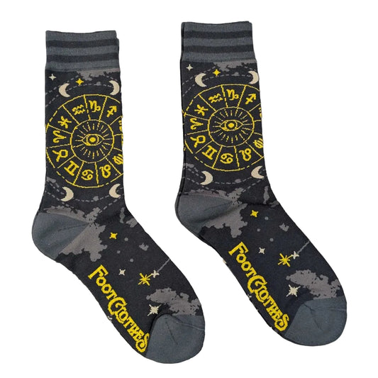 IMPERFECT Astrology Crew Socks (1 pair) - FootClothes