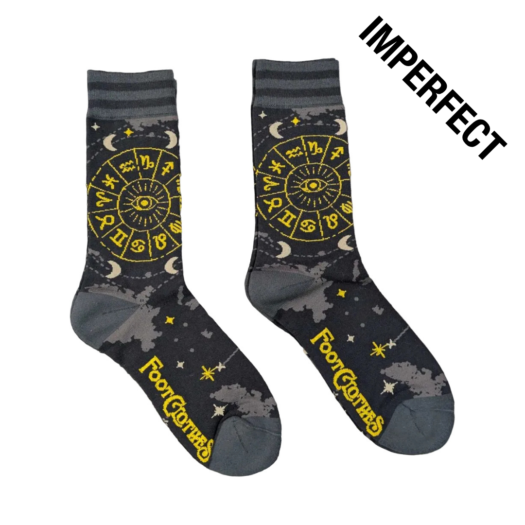 IMPERFECT Astrology Crew Socks (1 pair) - FootClothes