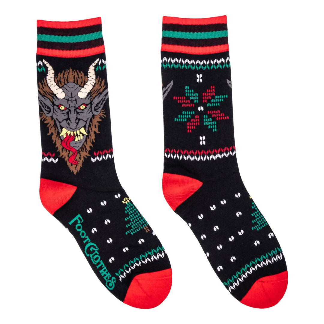 Krampus & Kwampus Holiday Crew Sock Pack | 2 Designs