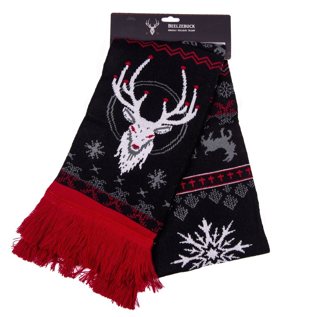 LIMITED Beelzebuck Unholy Holiday Scarf - FootClothes