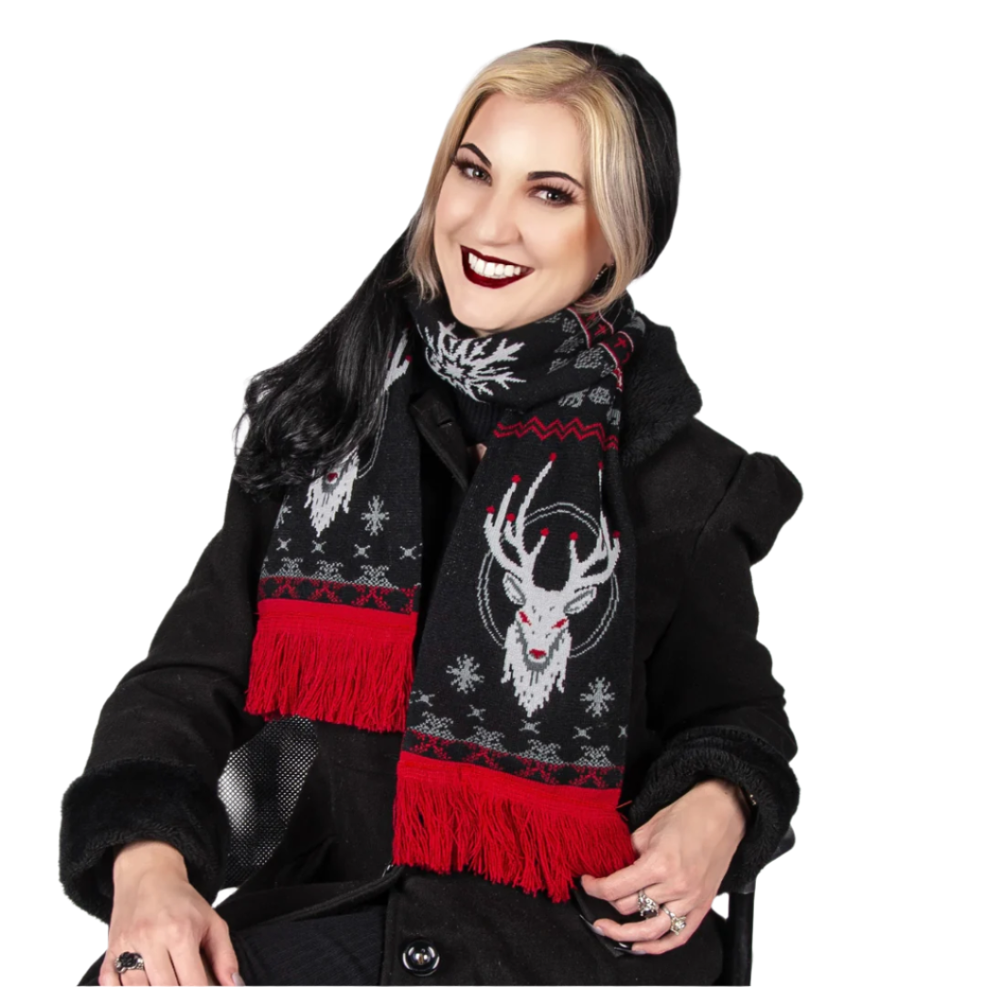 LIMITED Beelzebuck Unholy Holiday Scarf - FootClothes