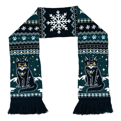 LIMITED Yule Cat Holiday Scarf - FootClothes