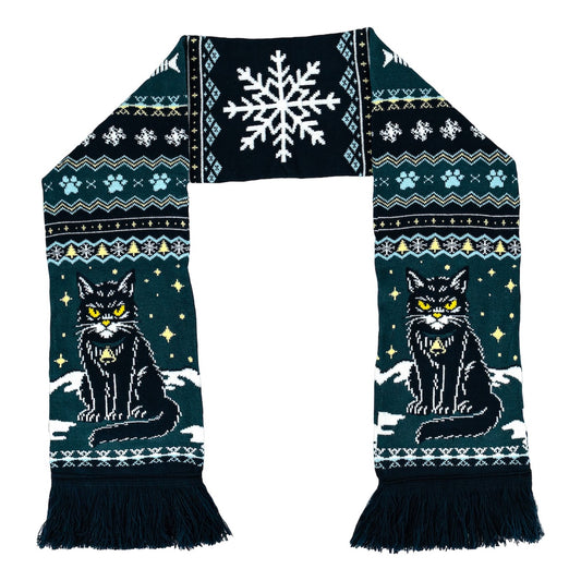 LIMITED Yule Cat Holiday Scarf - FootClothes