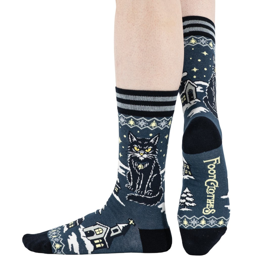 Yule Cat Crew Socks