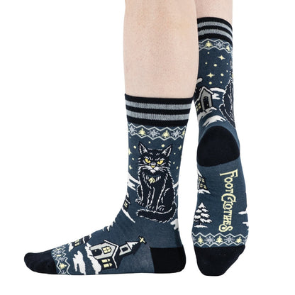 Yule Cat Crew Socks