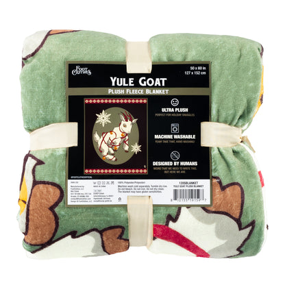 Yule Goat Plush Blanket