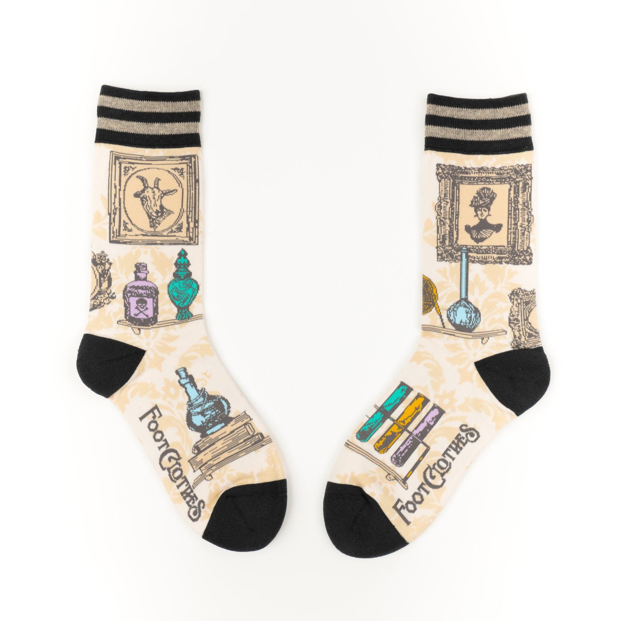 Victorian Crew Socks Pack | 5 Designs - FootClothes