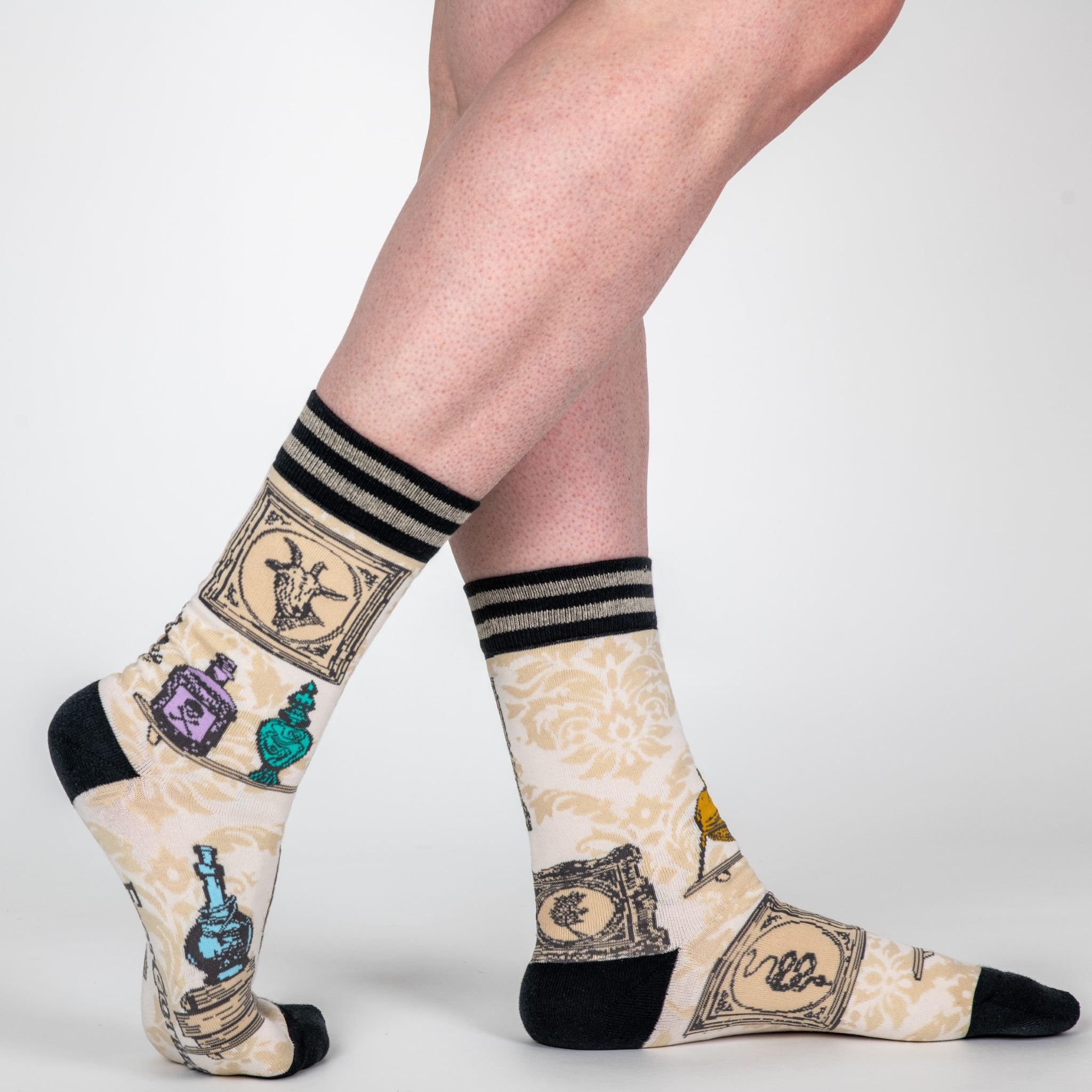 Victorian Crew Socks Pack | 5 Designs - FootClothes