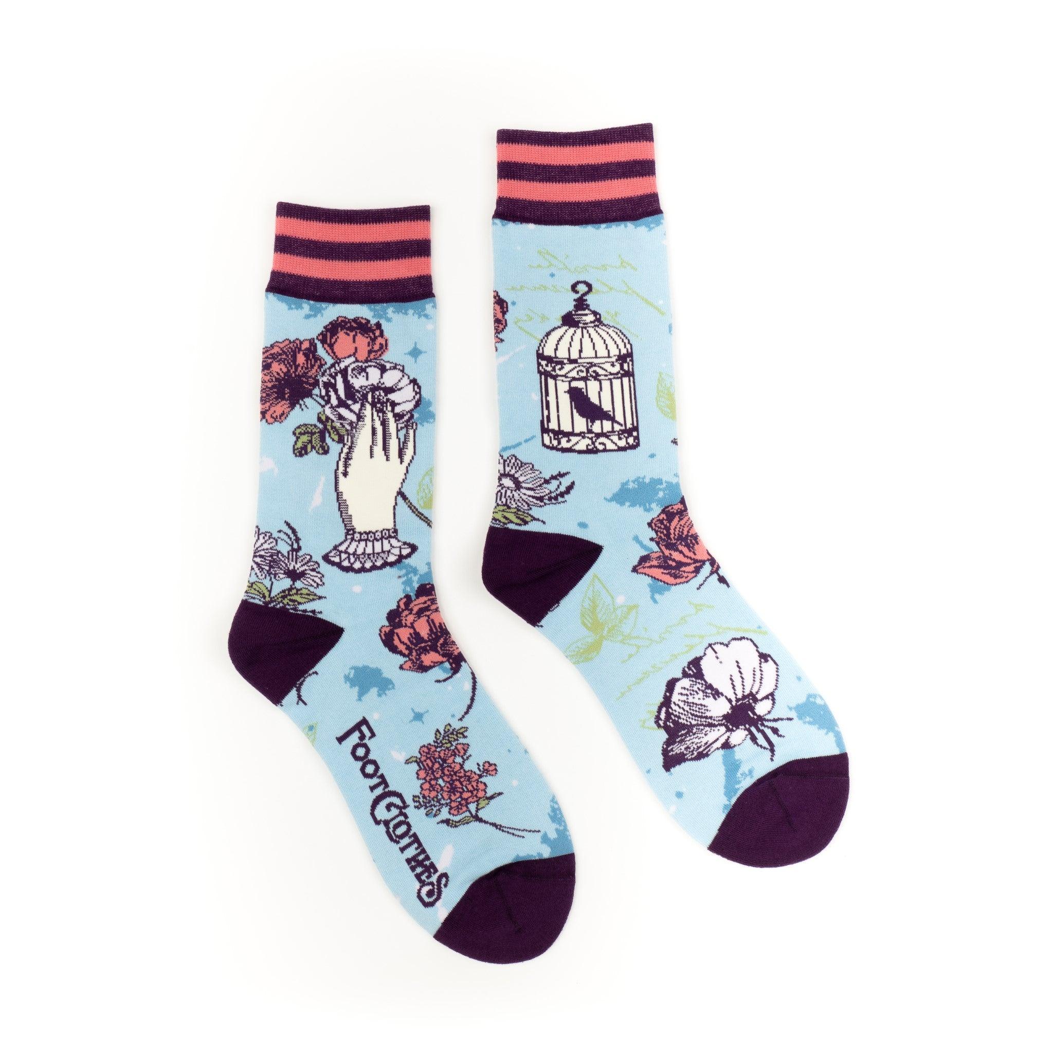 Victorian Crew Socks Pack | 5 Designs - FootClothes