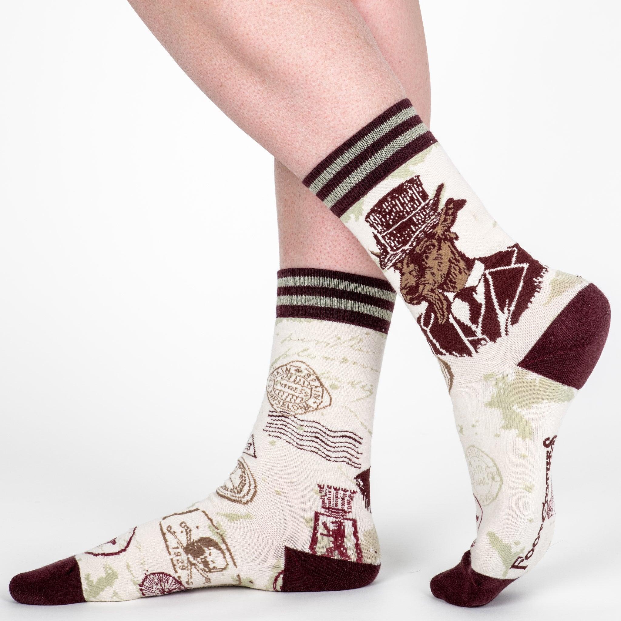 Victorian Crew Socks Pack | 5 Designs - FootClothes