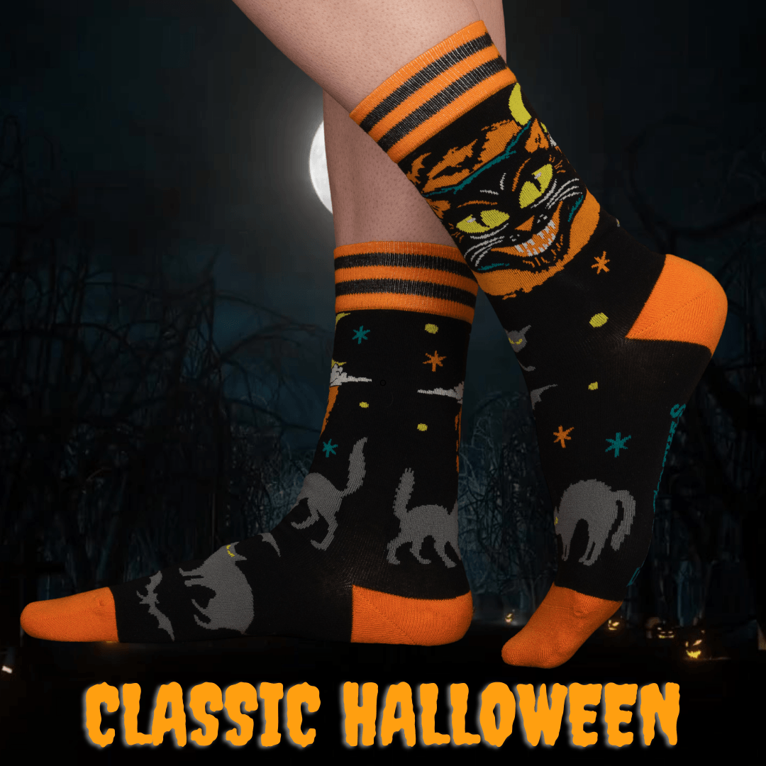 Classic Halloween Sock Pack  | 5 Designs - FootClothes