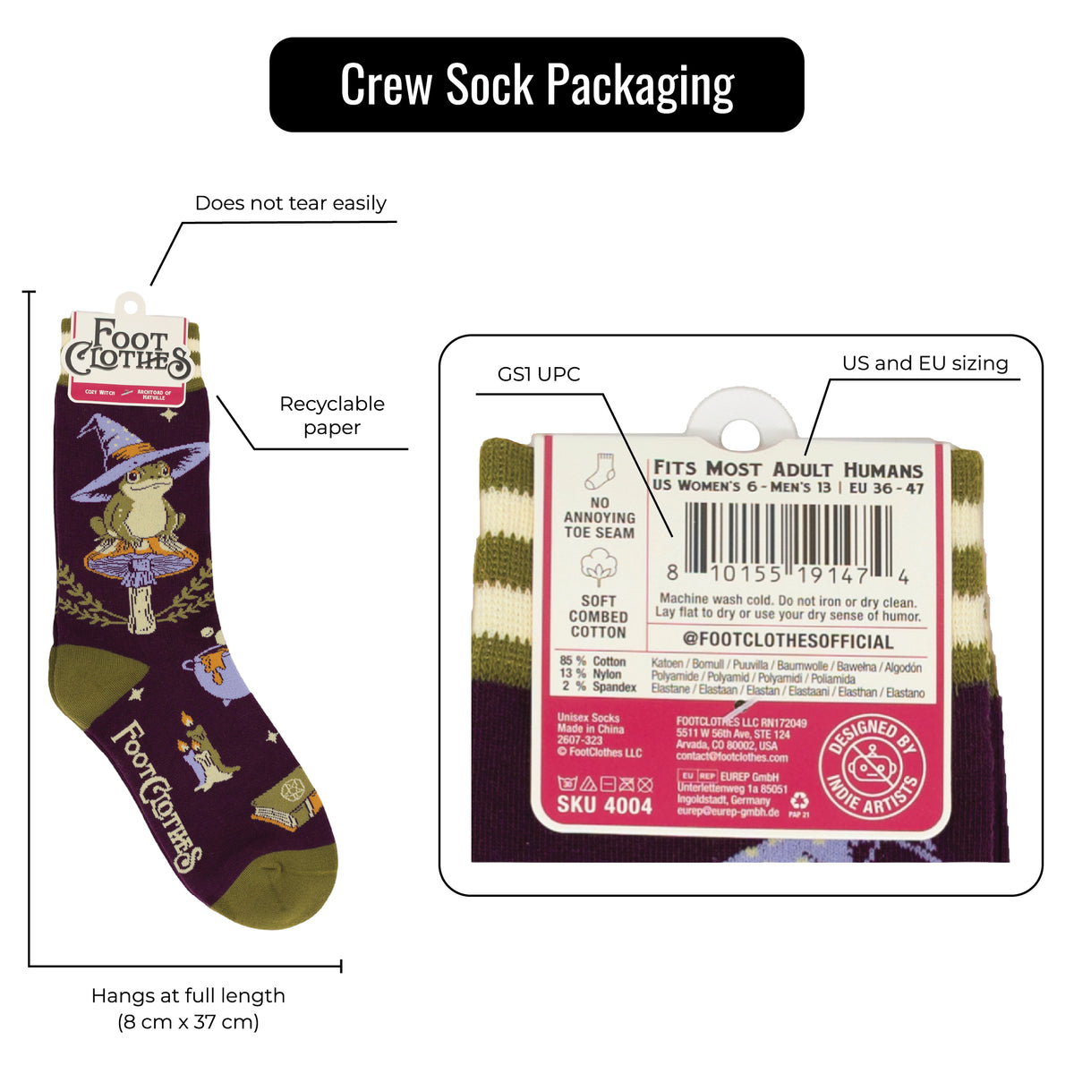 Matcha the Book Dragon Crew Socks