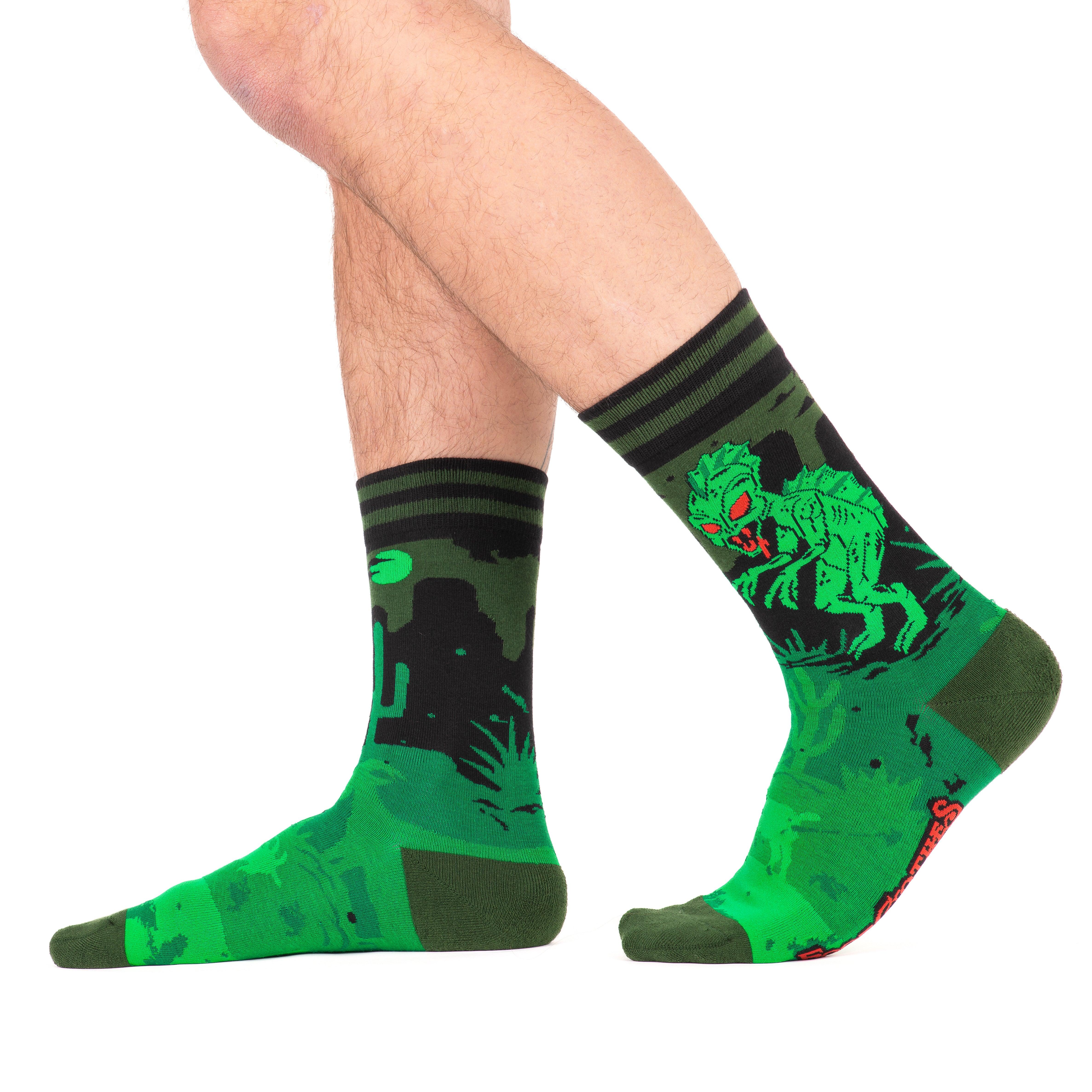 El Chupacabra Crew Socks - FootClothes
