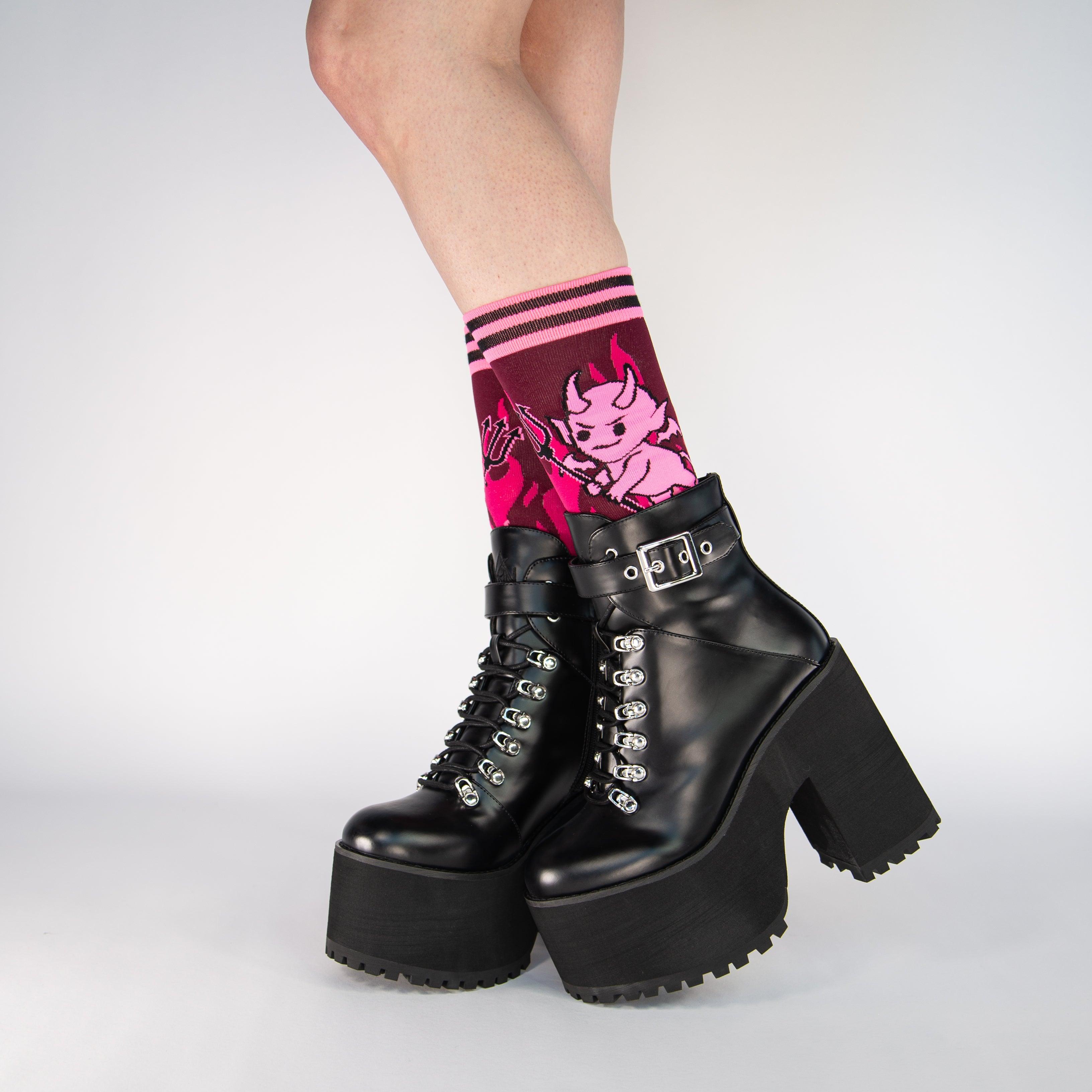 FootClothes x DWYBO Crew Socks Bundle | 2 Designs | FootClothes | Sock Pack | 22P