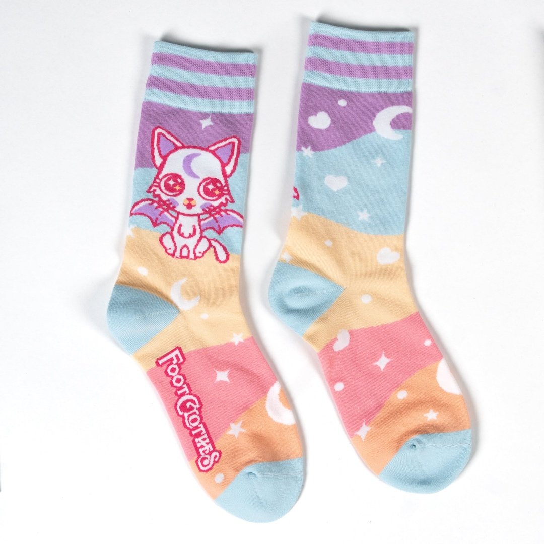 Mystic Kitty Crew Socks