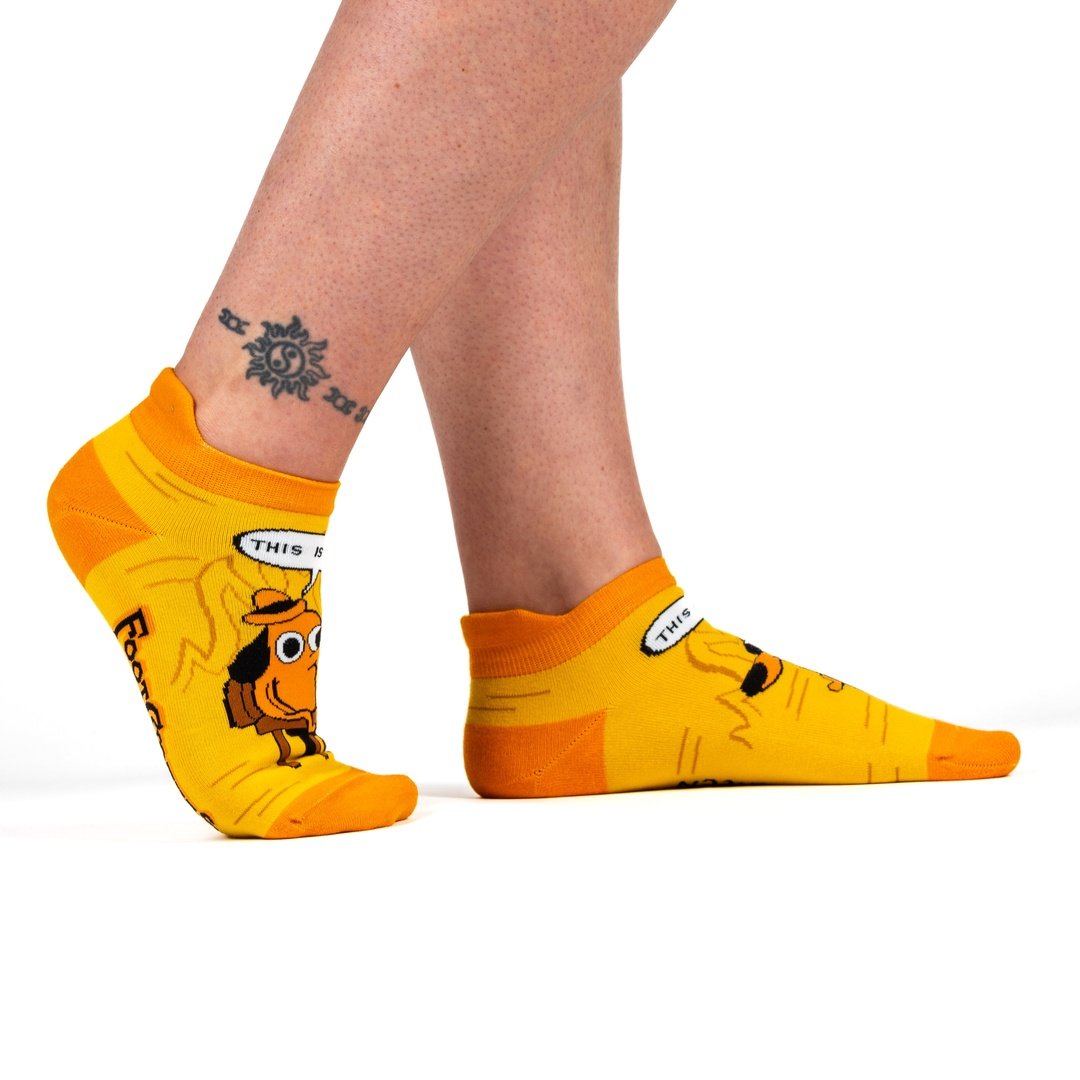 This is Fine: Classic Edition Ankle Socks