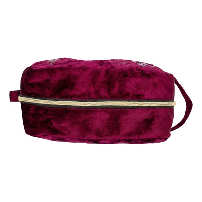 Baneful Botany Velvet Cosmetic Bag