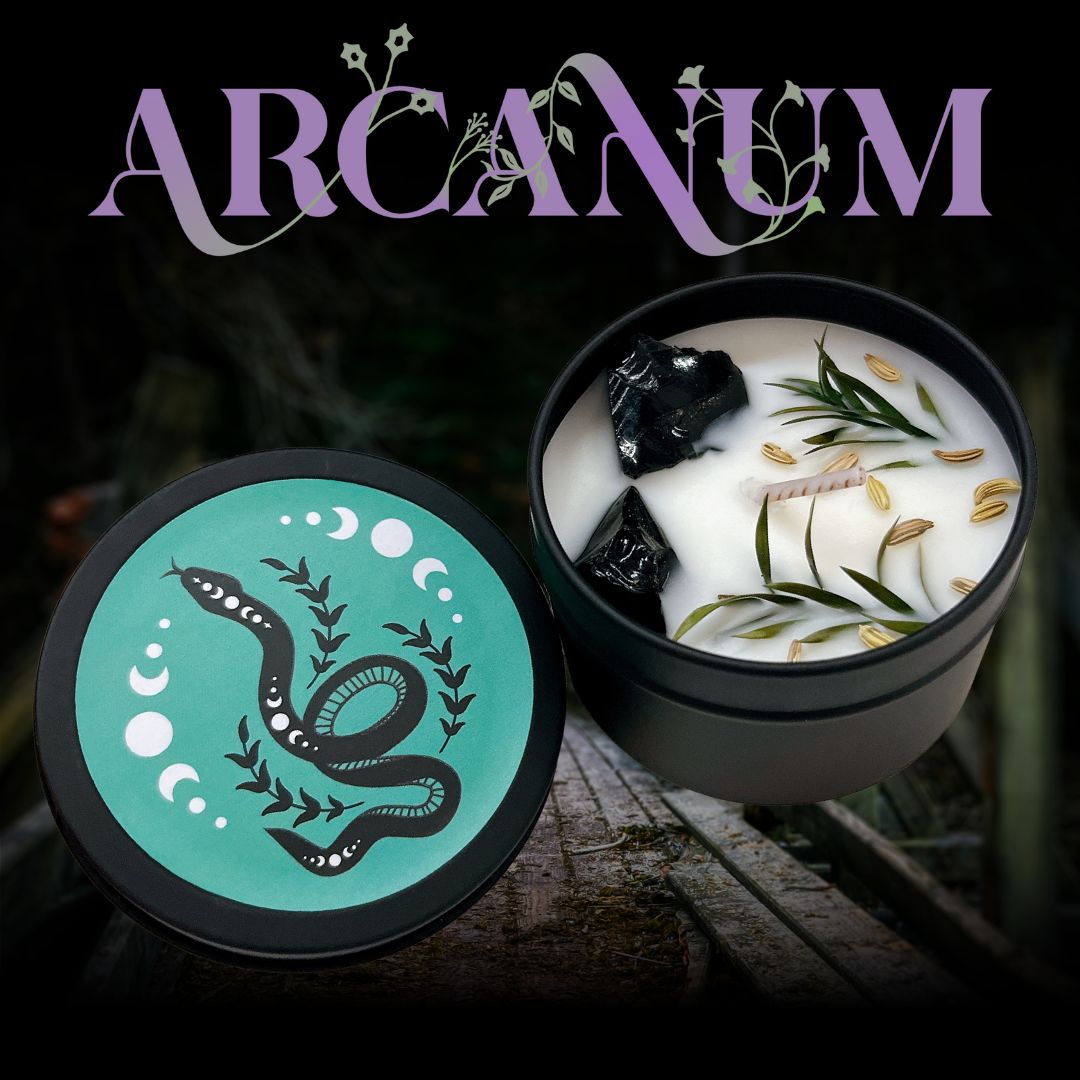 Enchantmint Snake Candle