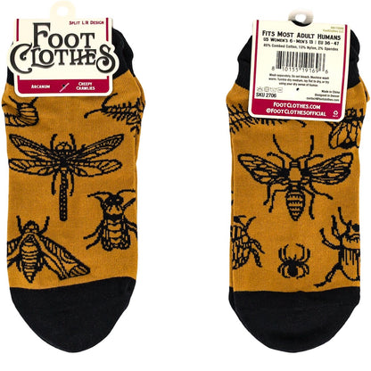 Creepy Crawlies Ankle Socks - FootClothes